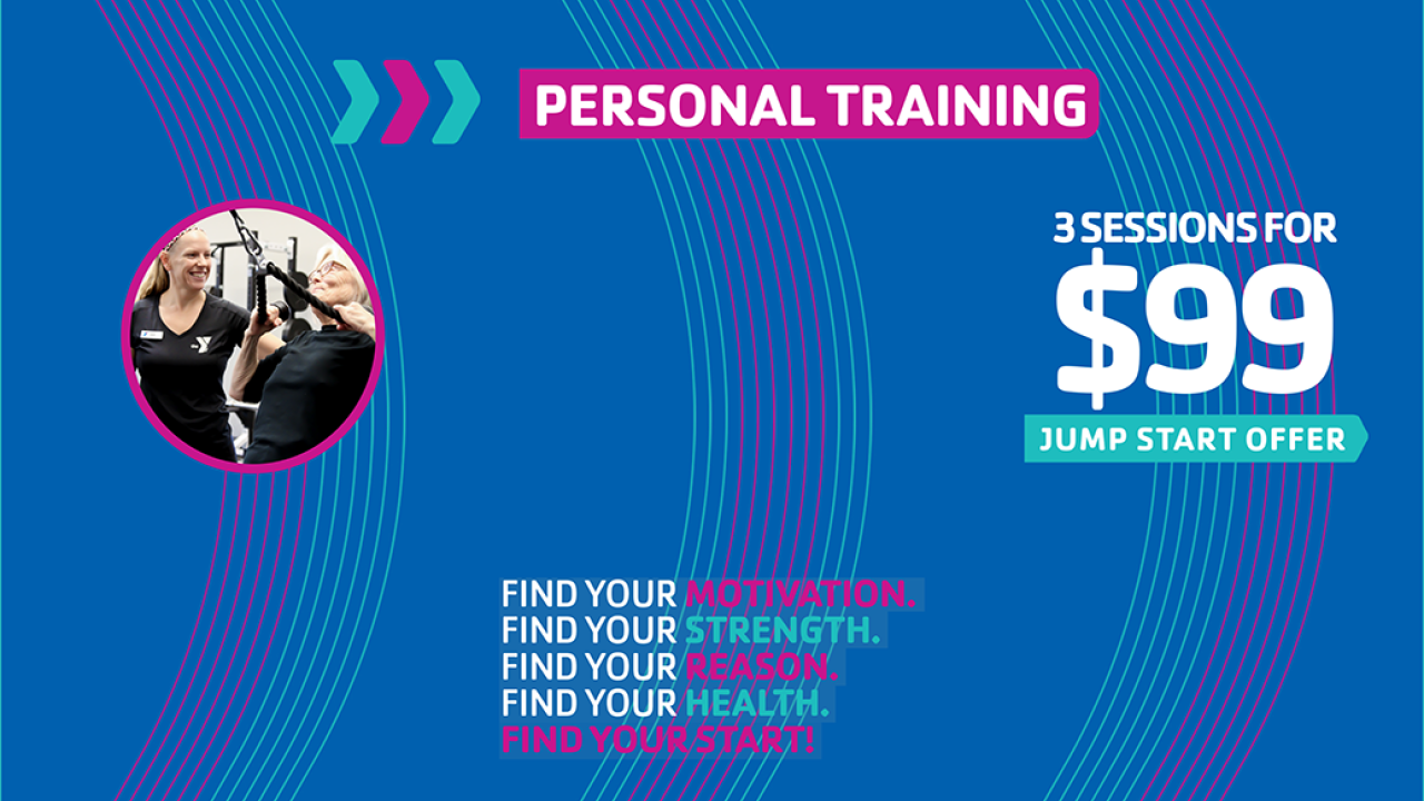 Home Hero PT Special Personal training 3 sessions for $99 ymca