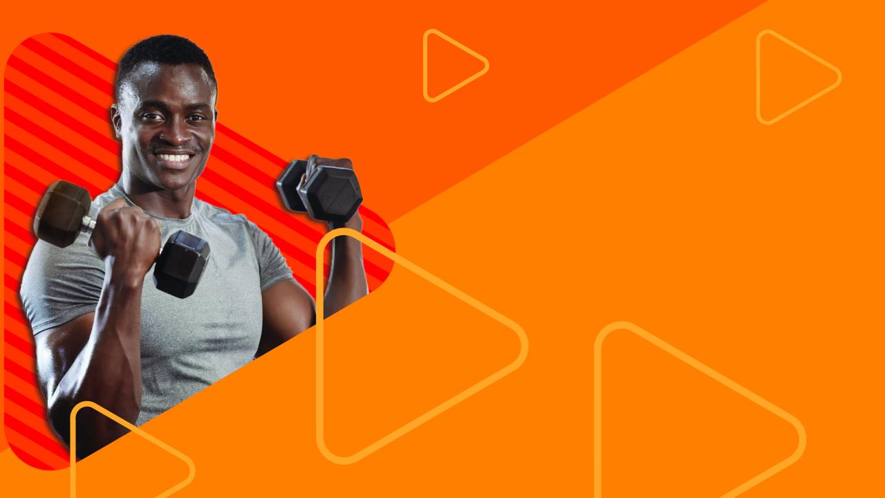 September 2025 Promo Image New September 2025 Join Now Pay Nothing promo image with male lifting two hand weights