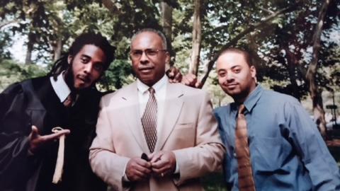 Rev. Dr. Roberts, Sr. and Sons