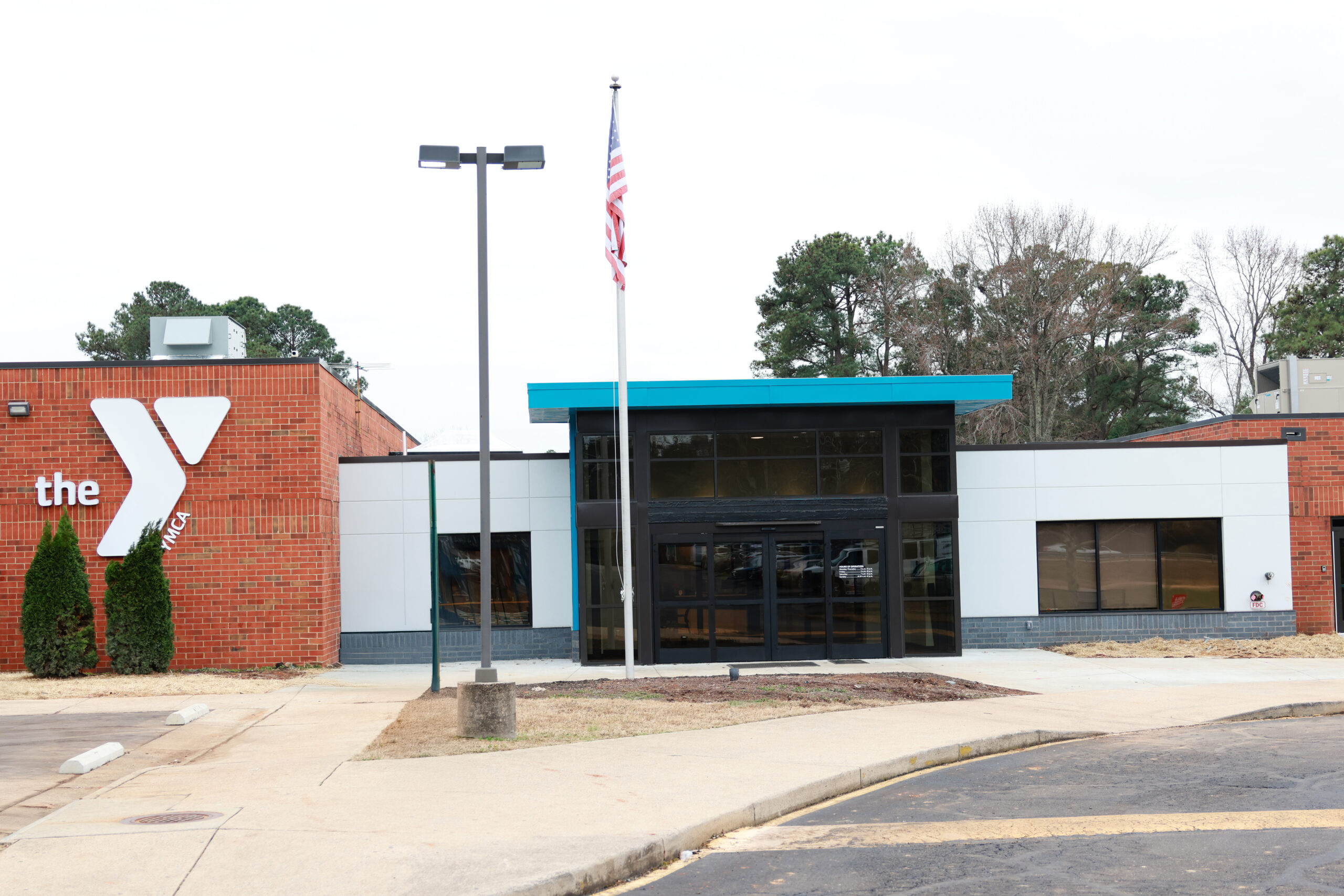 Chester Family YMCA new entrance 2026