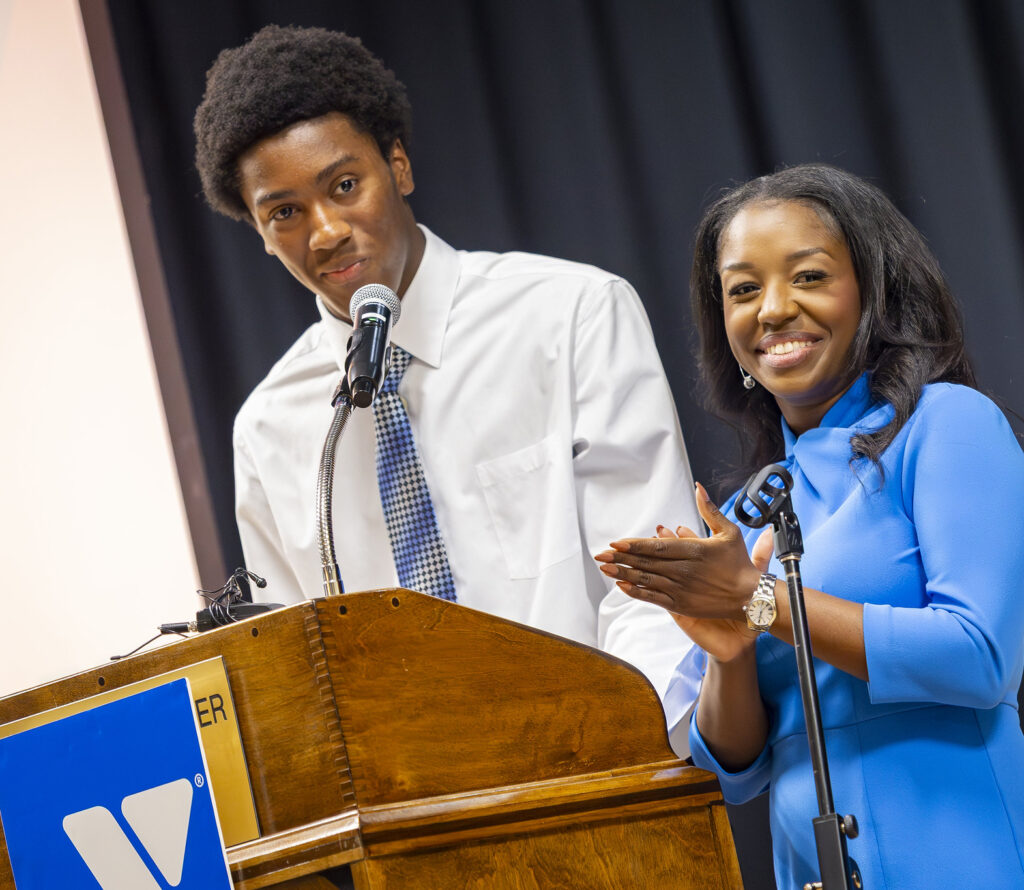 MLK Awards Reception Teen Speakers