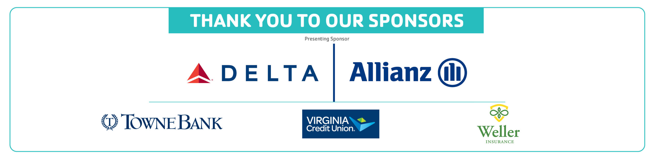 Day of Giving sponsorship header with logos